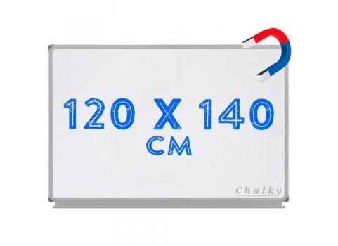 Chalky Manyetik Beyaz Yazı Tahtası 120x140 cm